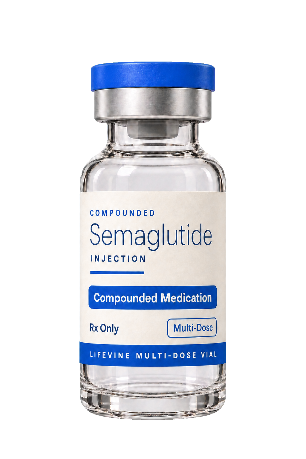 Semaglutide compounded injectable vial